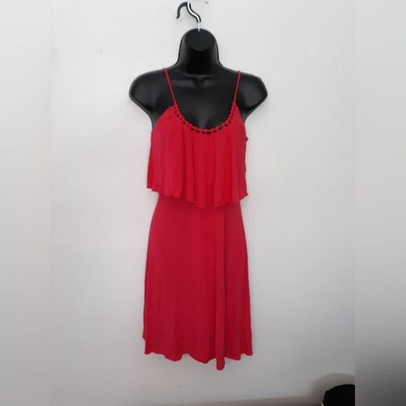 American Eagle pink sleeveless dress - Picture 1 of 4